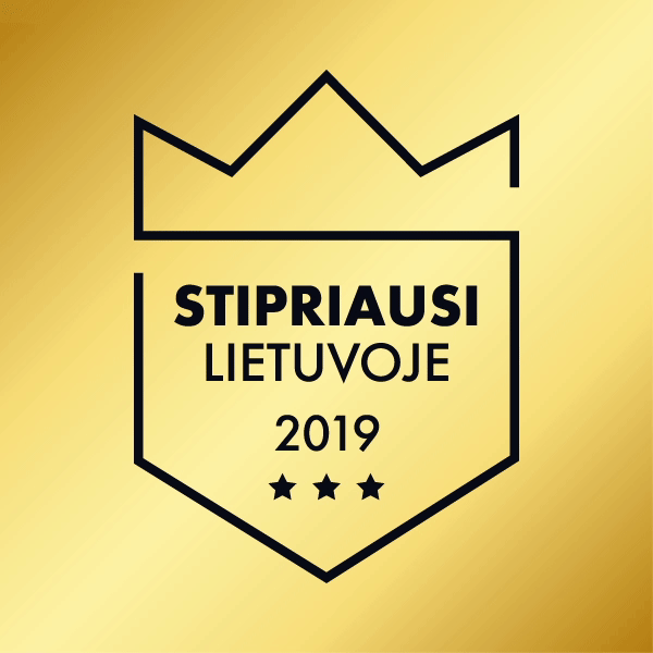 Stipriausi Lietuvoje 2019